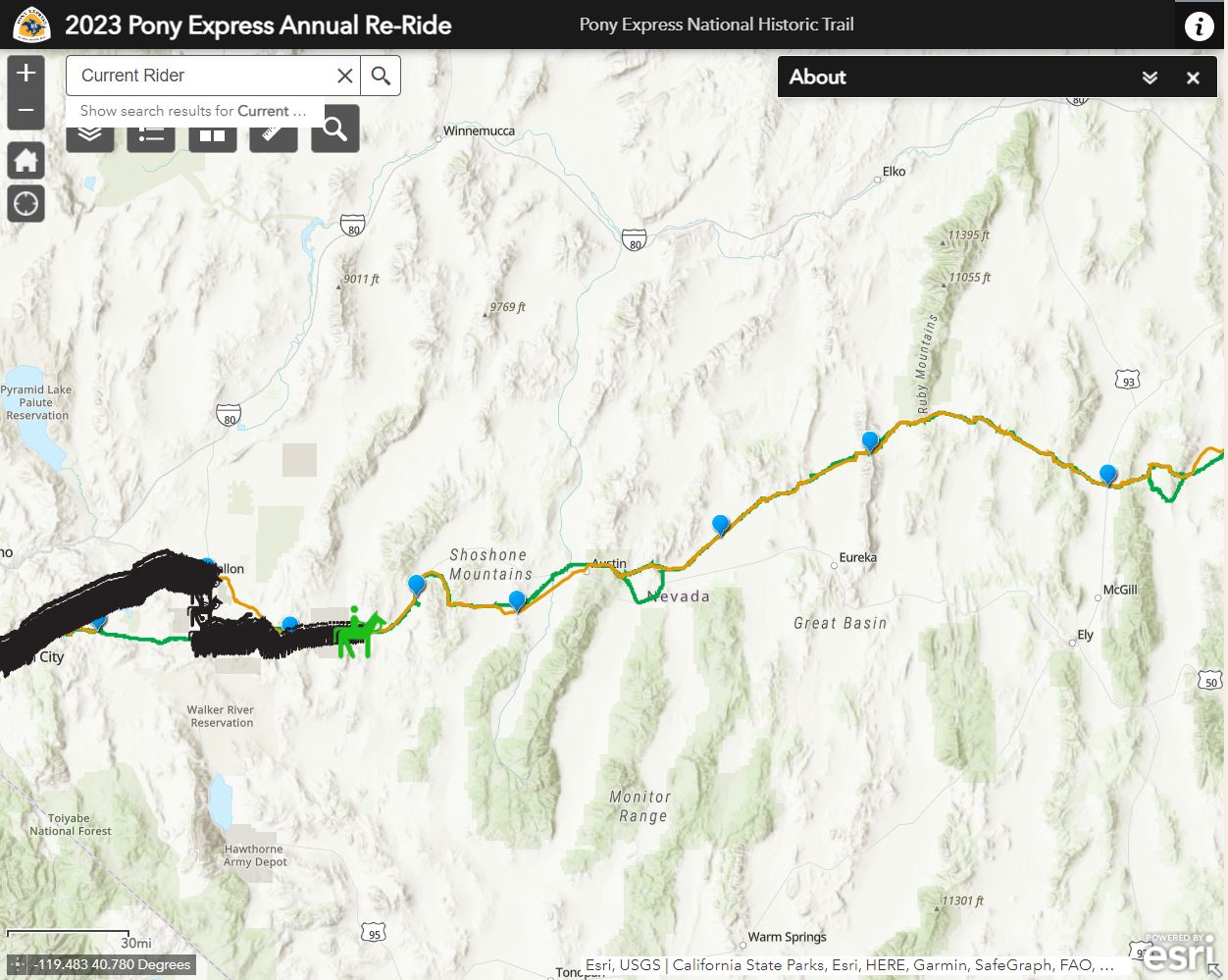 Pony Express Returns: Now with GPS Tracking!